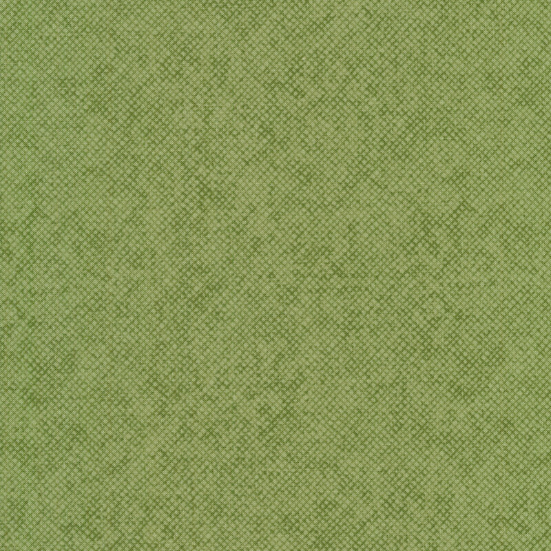 Green textured fabric with woven look 