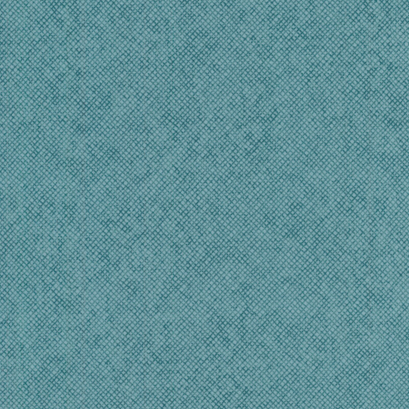 Teal textured fabric with woven look