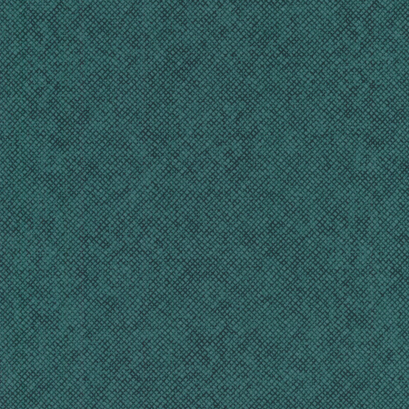 Teal textured fabric with woven look
