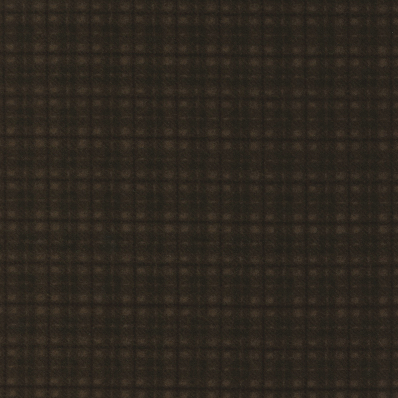 black and brown plaid flannel fabric
