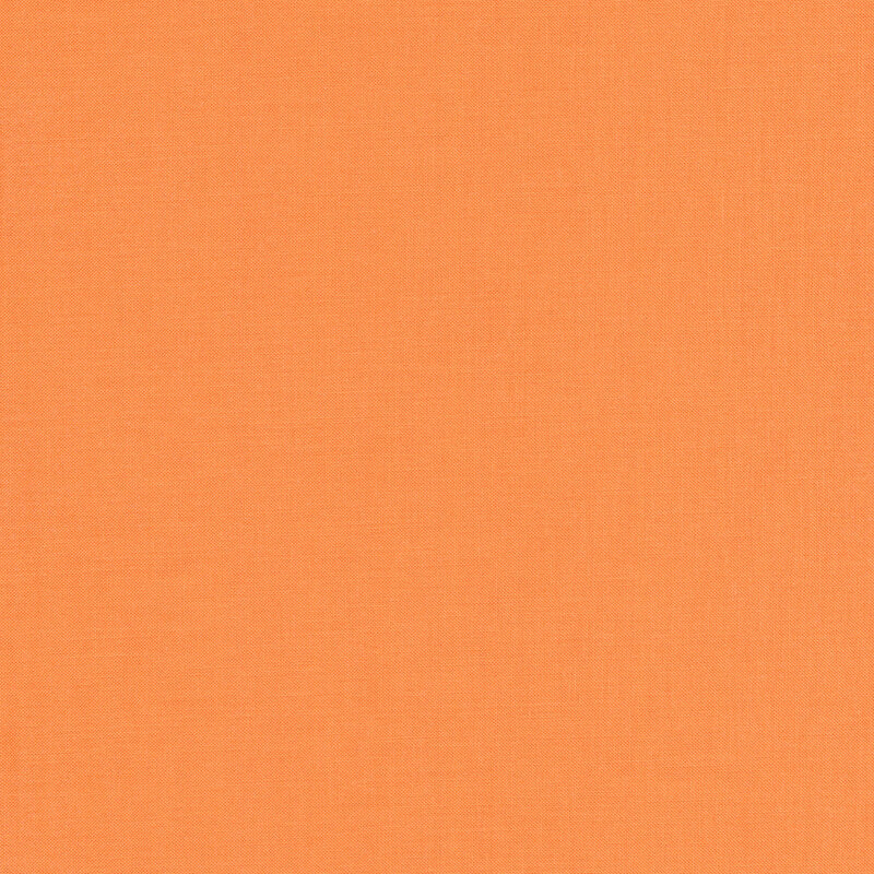 Light orange solid cotton fabric