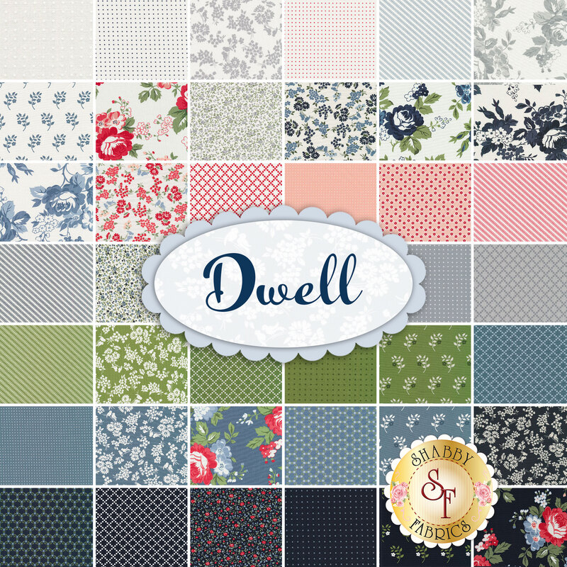 Dwell Yardage by Camille Roskelley for Moda Fabrics Shabby Fabrics