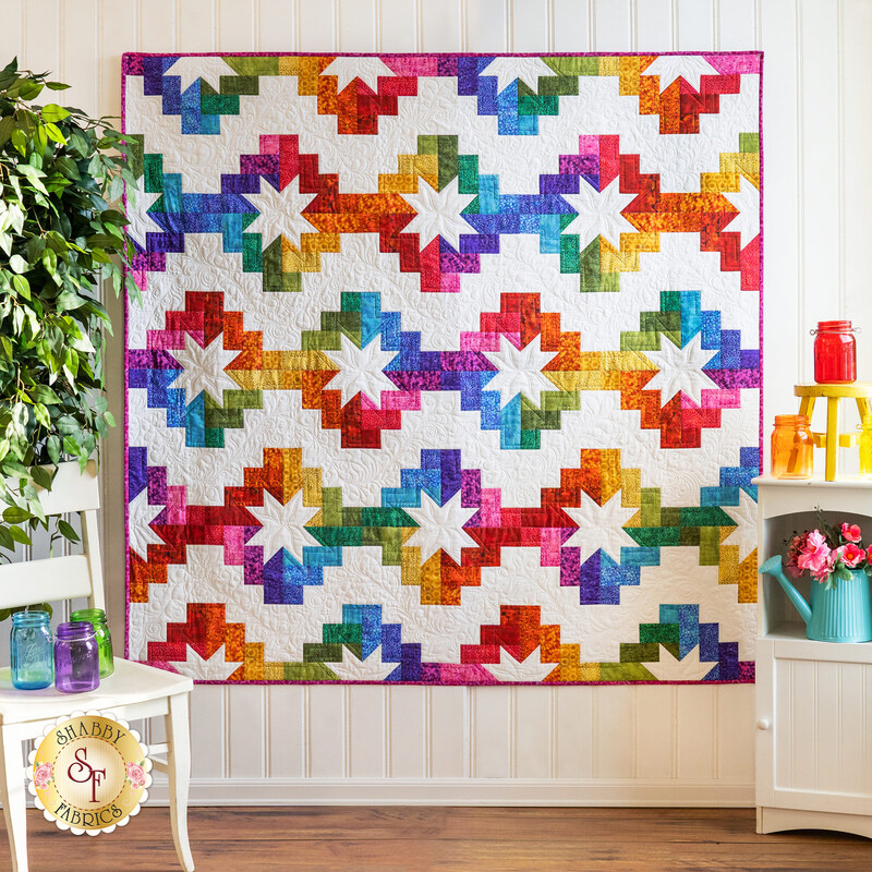 Homespun Quilt Kit Sunshine Shabby Fabrics
