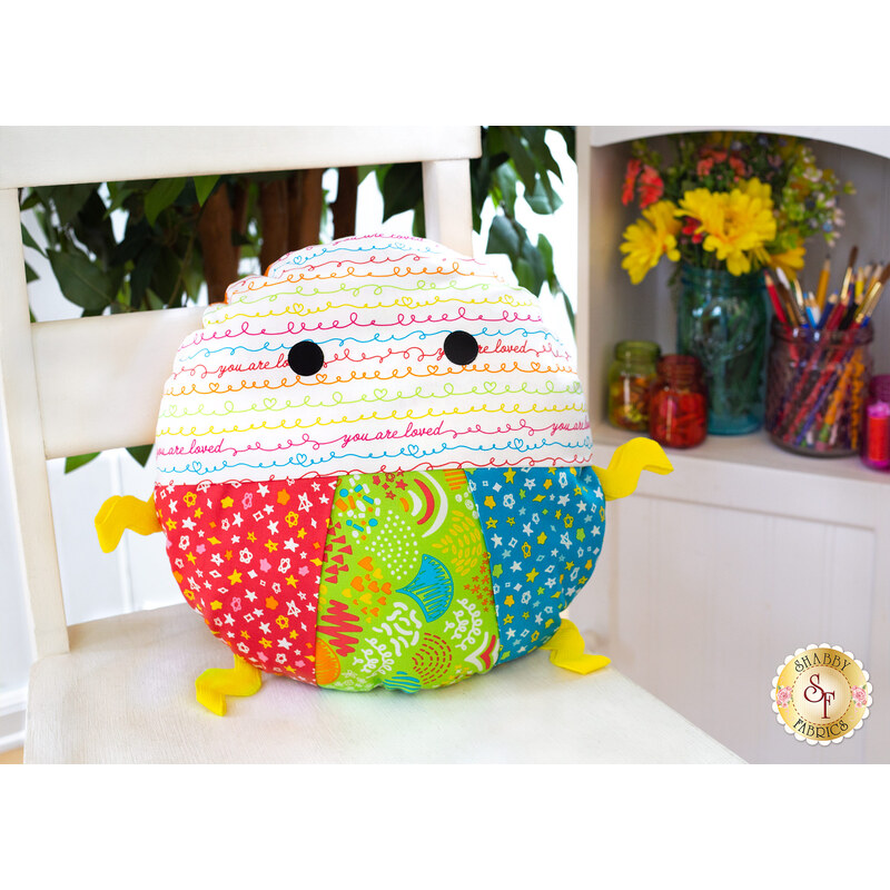 Love Bug Pillow Kit Creativity Glows Shabby Fabrics