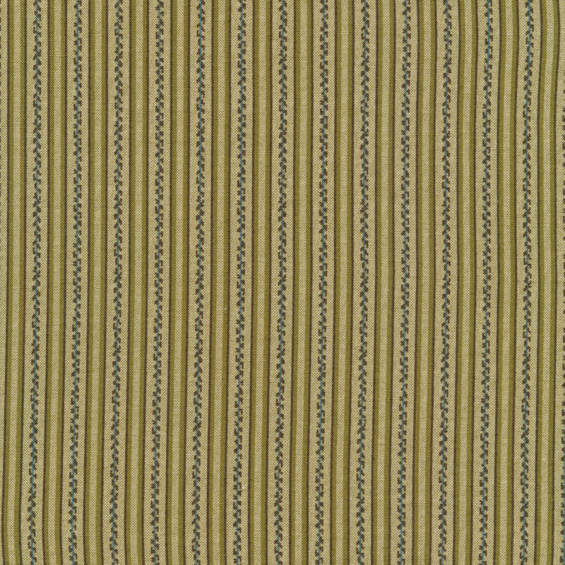 digital image of striped pattern in shades of green with gray accents