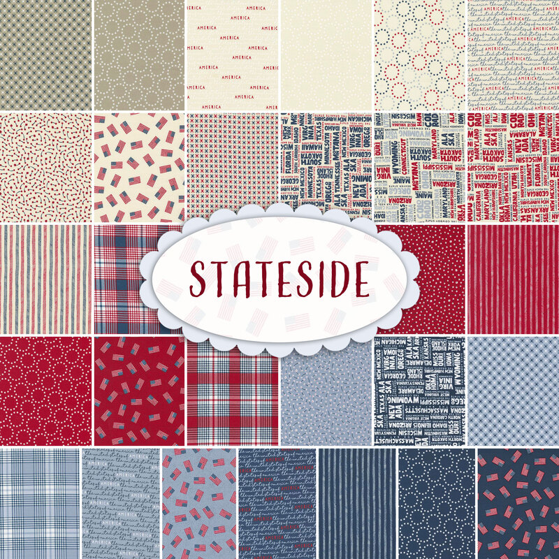 Stateside Yardage By Sweetwater For Moda Fabrics Shabby Fabrics 9390