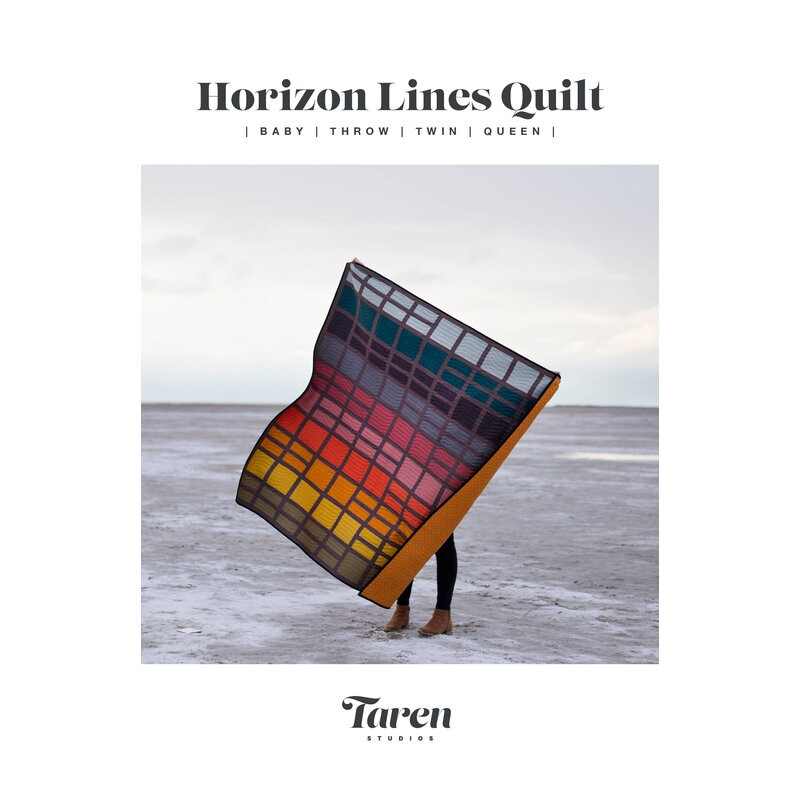 front of Horizon Lines Quilt pattern