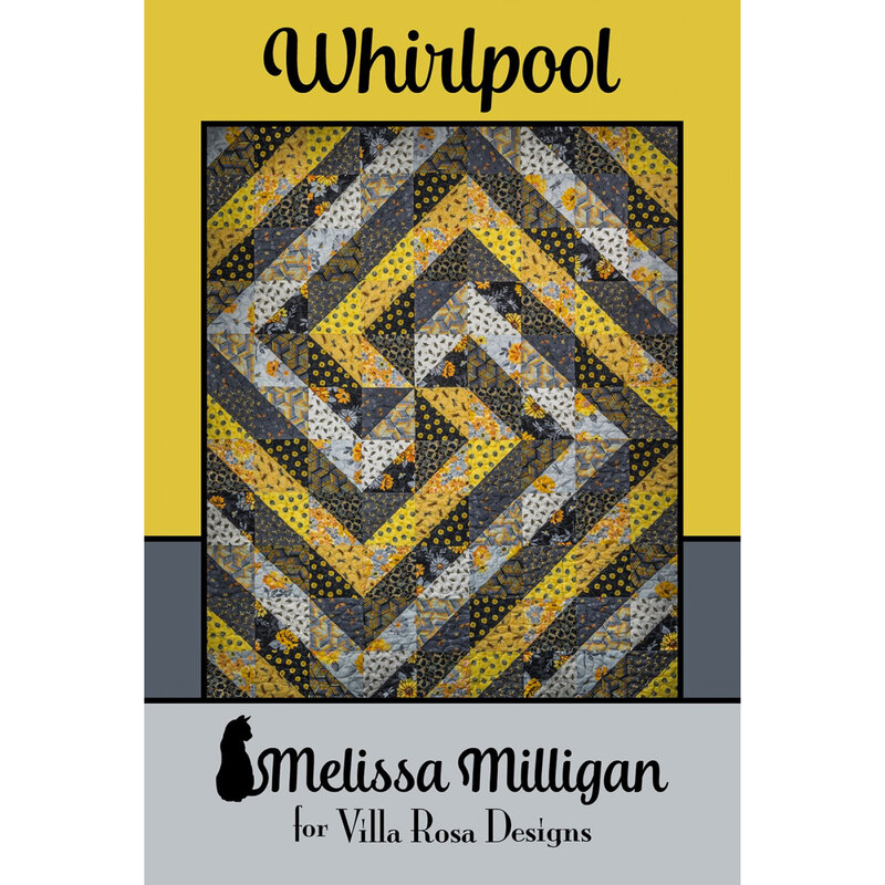 Whirlpool Quilt Pattern front