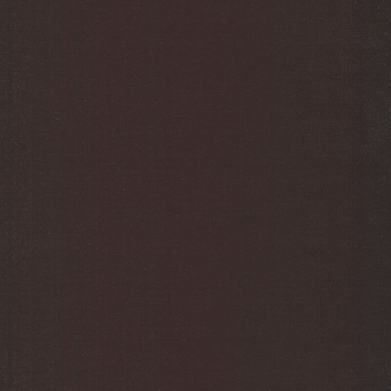 Coffee brown solid cotton fabric