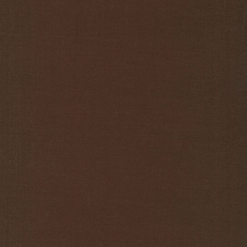 chocolate brown solid cotton fabric