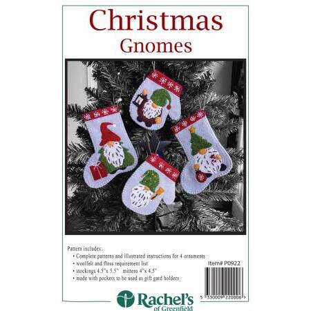 front of Christmas Gnomes pattern