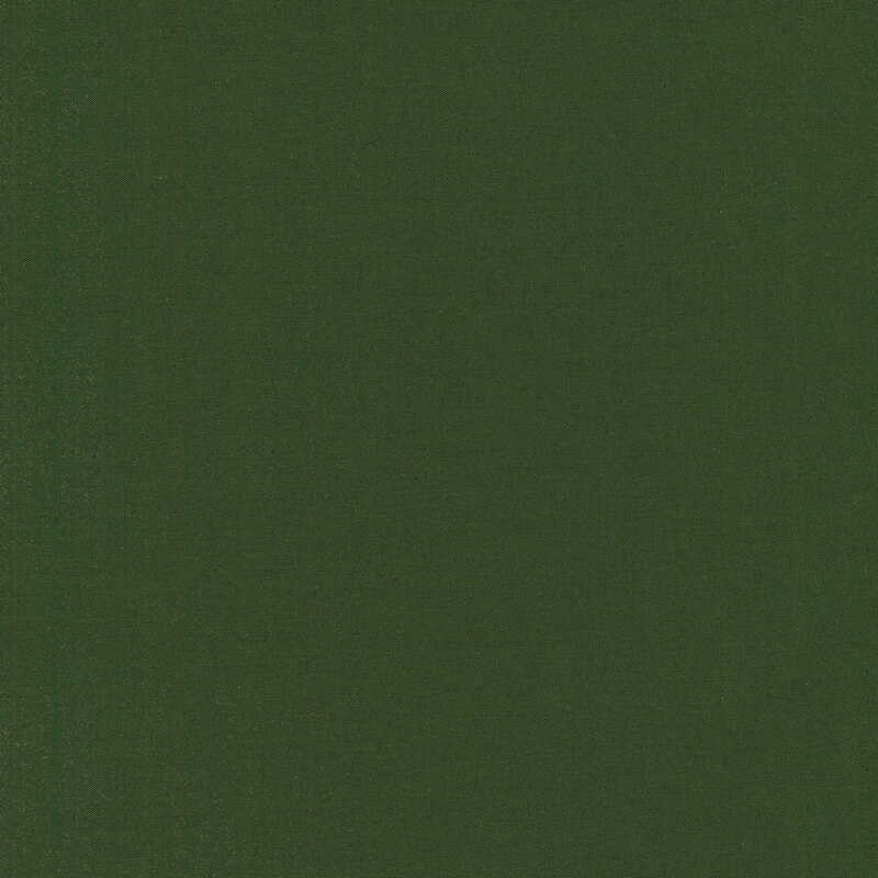 solid dark green silky fabric 