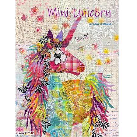 front of Mini Unicorn pattern by Laura Heine