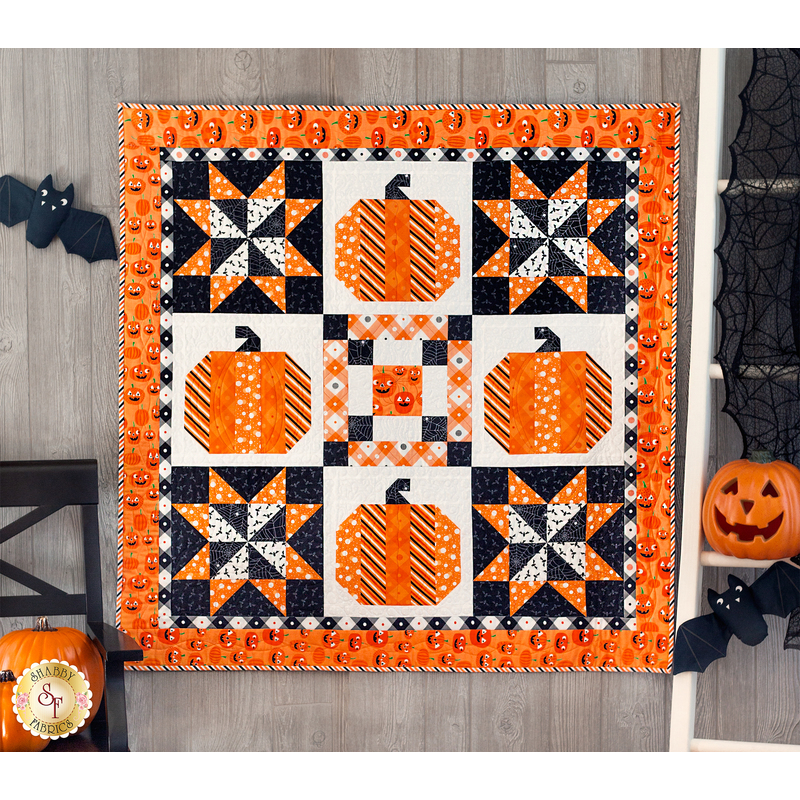 A styled image of a Too Cute to Spook Wall Hanging.