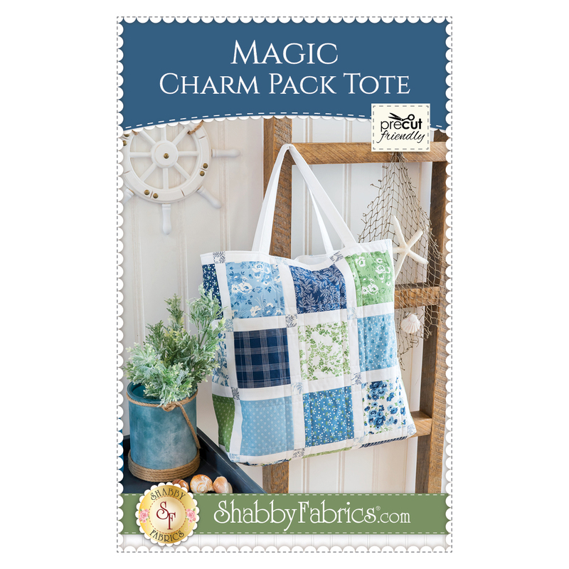 Magic Charm Pack Tote Bag Pattern front