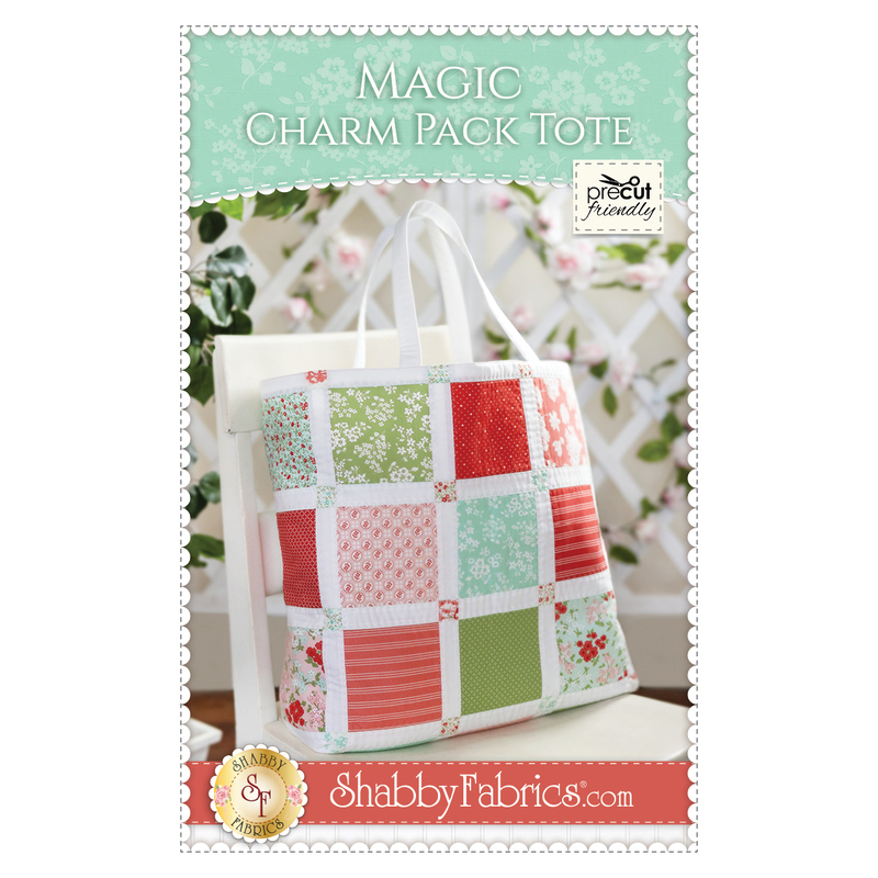 Magic Charm Pack Tote Pattern front