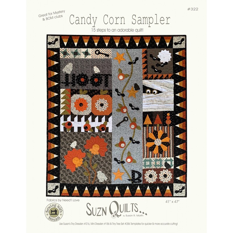 front of candy corn sampler 