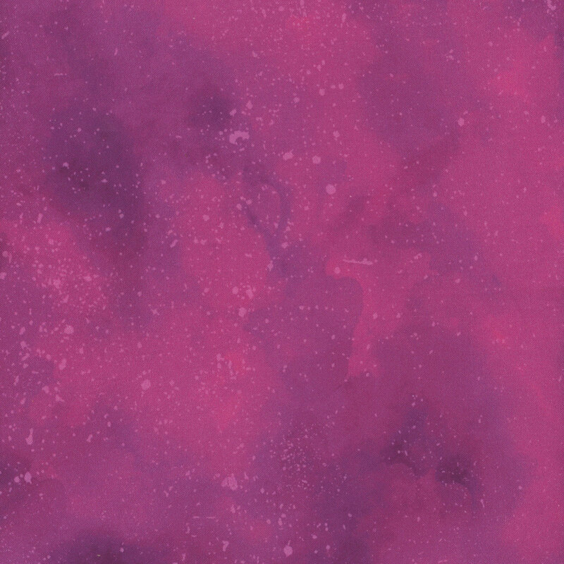 nebulous tonal pink fabric with white speckles