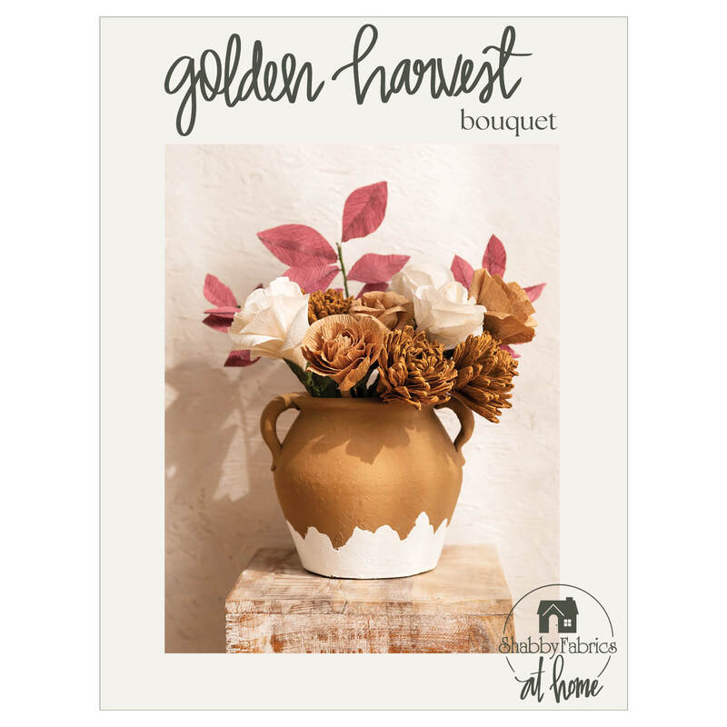 Golden Harvest Bouquet Pattern front