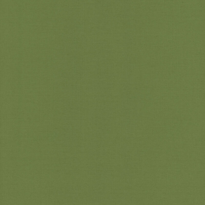 forest green solid cotton fabric
