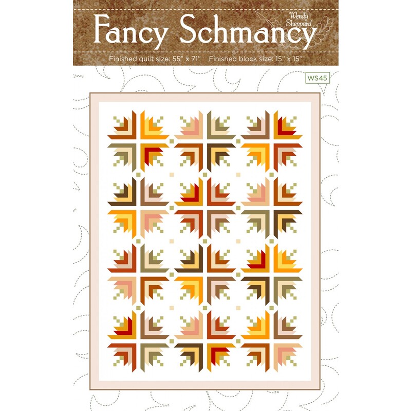 front of fancy schmancy pattern