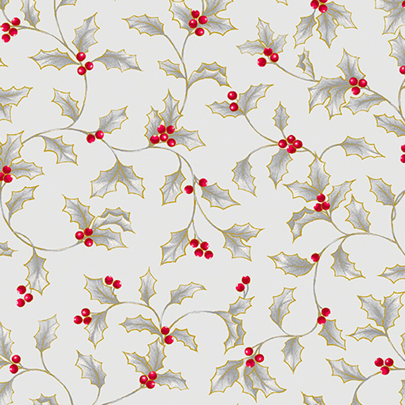 A Botanical Season 13464M-13 by Jackie Robinson for Benartex | Shabby ...