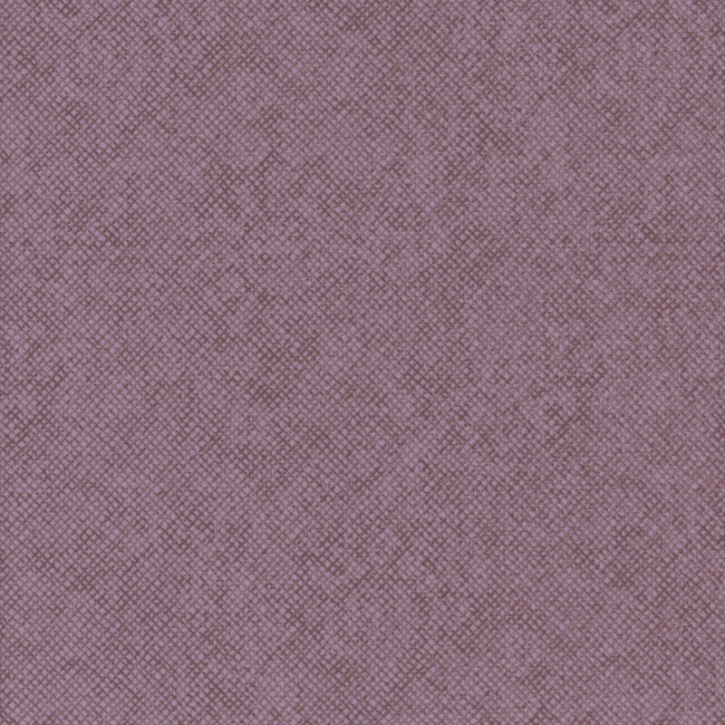 A lilac purple fabric with a tonal textured crosshatch design