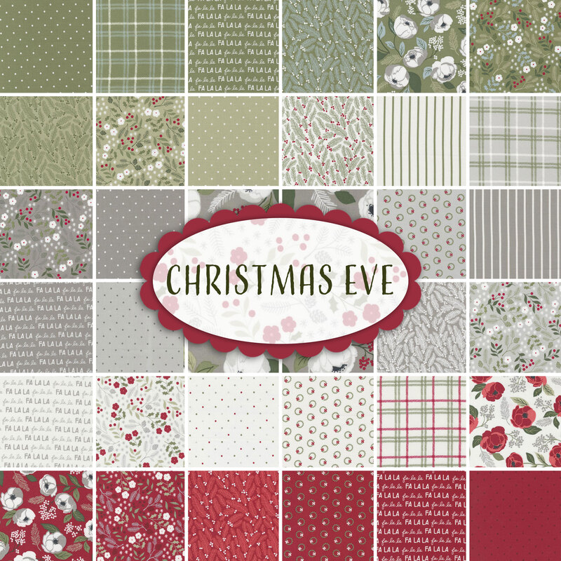 Christmas Eve Yardage by Lella Boutique for Moda Fabrics  Shabby Fabrics