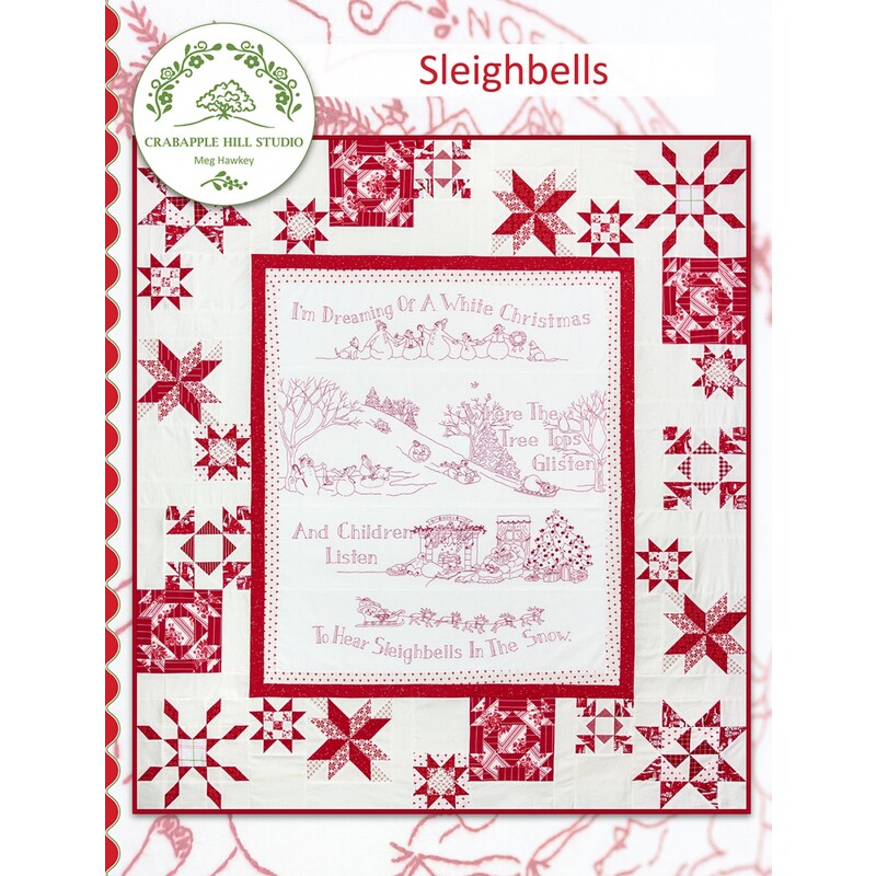 front of sleighbells pattern