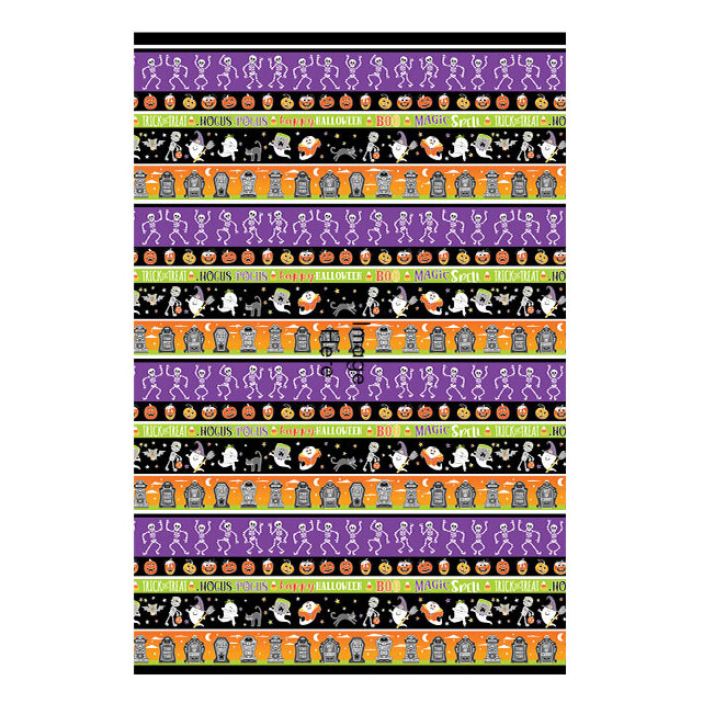Glow-O-Ween Glow in the Dark fabric collection and panel Benartex