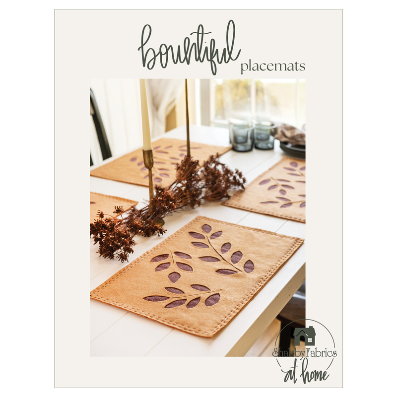 Bountiful Placemats Pattern front