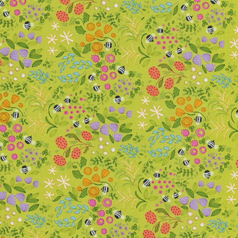 Wild Blossoms 4873513 by Robin Pickens for Moda Fabrics Shabby Fabrics