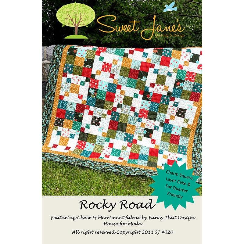 Rocky road quilt pattern