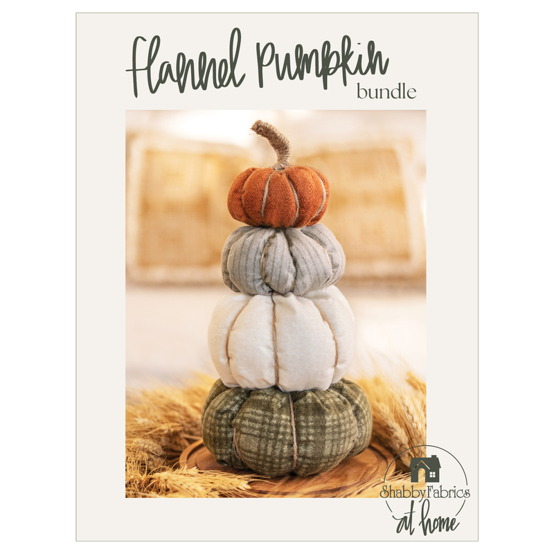 Flannel Pumpkin Bundle Pattern Front