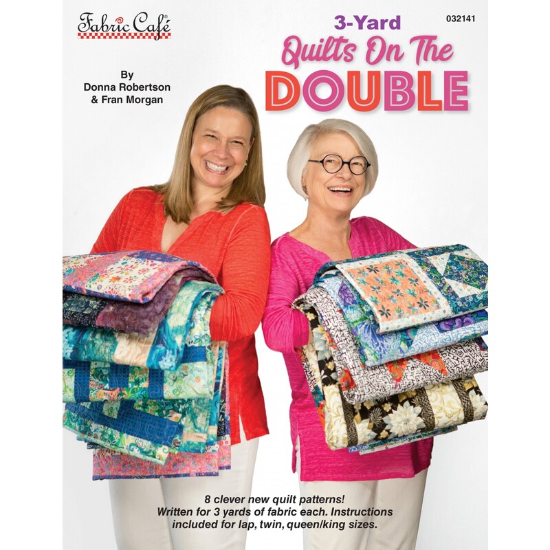 Front of 3-yard Quilts on the Double pattern book