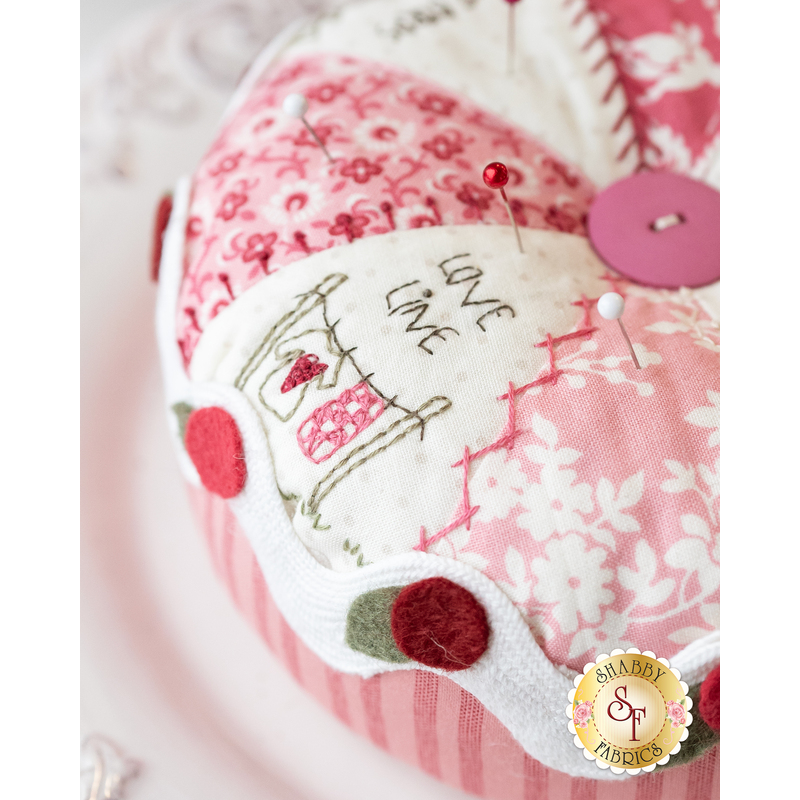 Pretty Pinwheel Pin cushion – PDF Pattern, instant download – Living in  loveliness