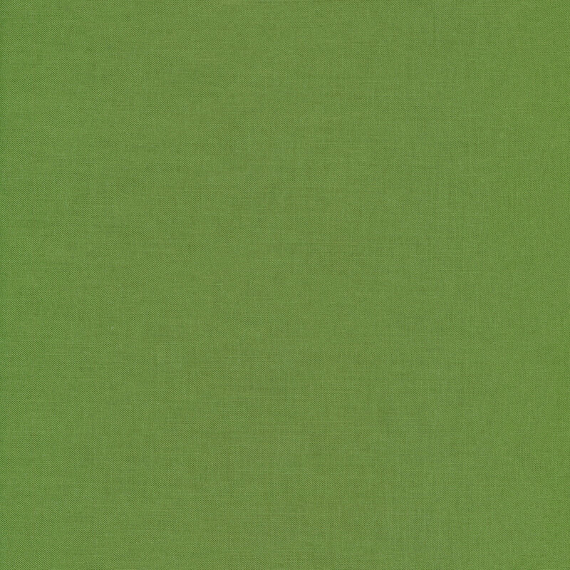 Solid medium green fabric