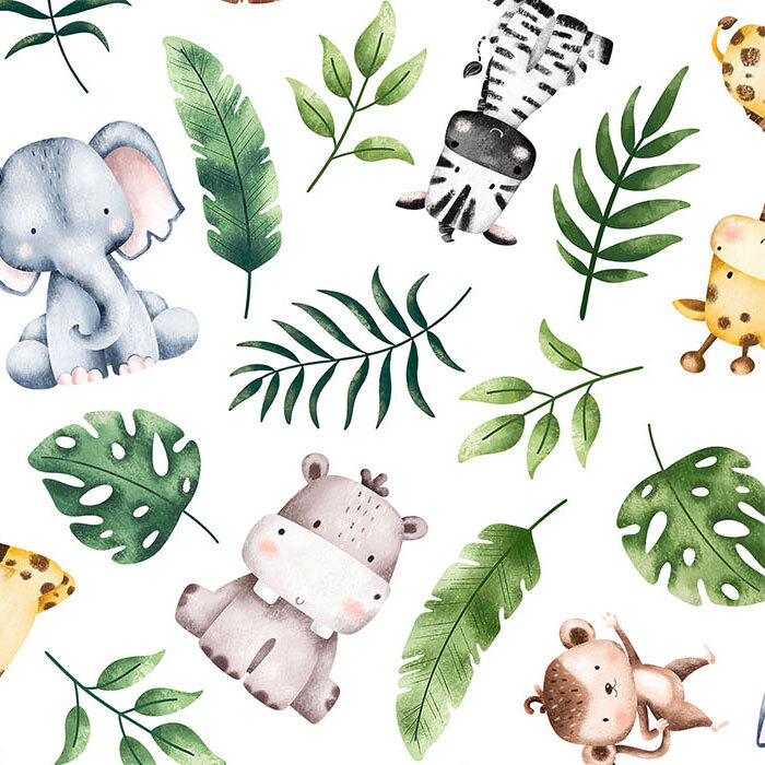 Wee Safari 25643-10 by Deborah Edwards for Northcott Fabrics | Shabby ...