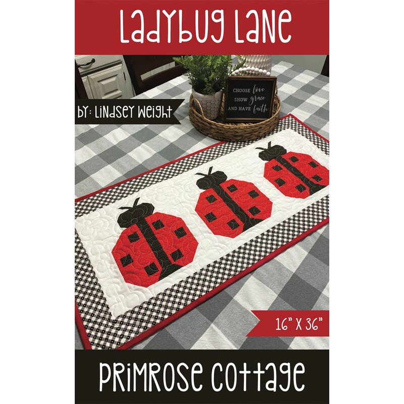 front of ladybug lane pattern