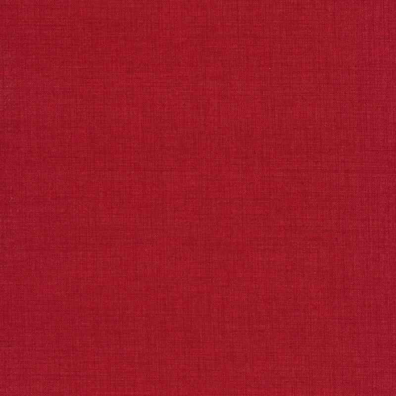 Red fabric with tonal textured crosshatching