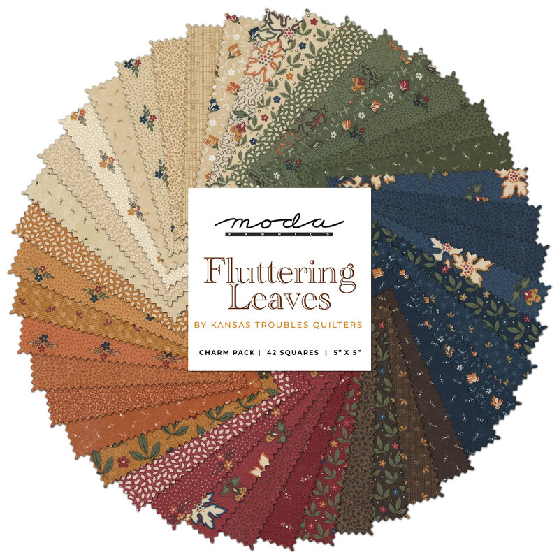 Fluttering Leaves Bark Petals Blenders by Kansas Troubles for Moda Fab –  the Enchanted Rose Emporium