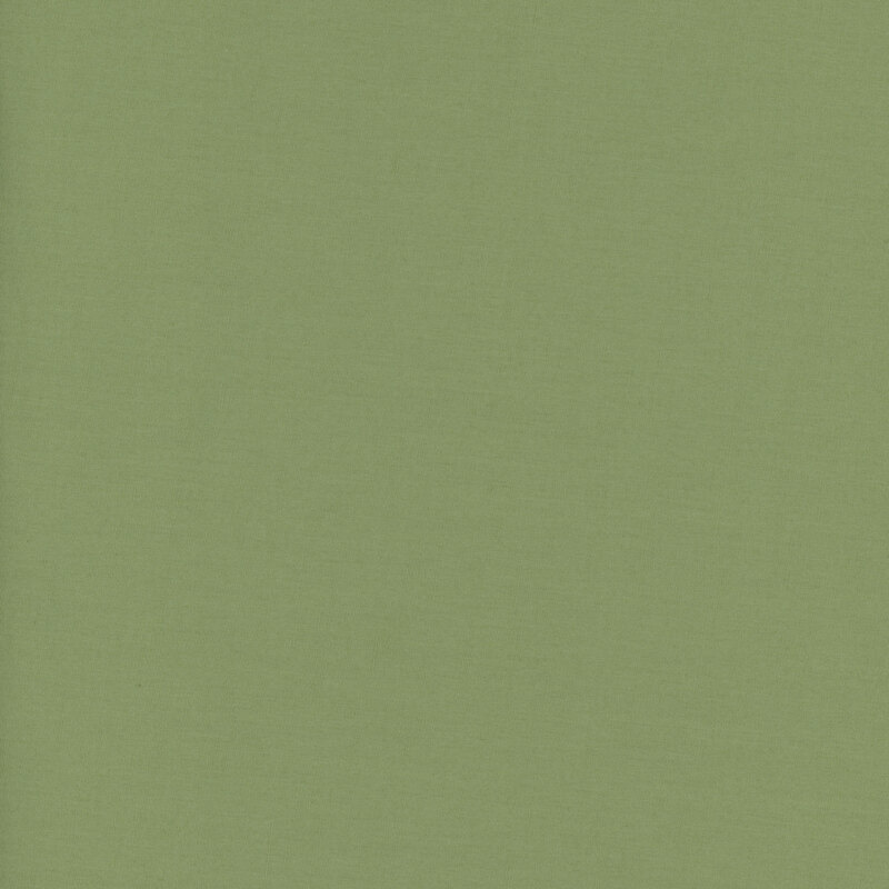Image of sage green solid cotton fabric