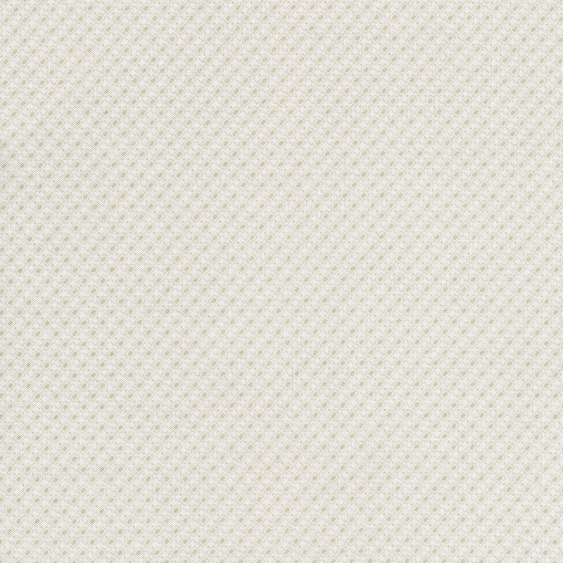 fabric with cream diamonds in a geometric pattern on a white background