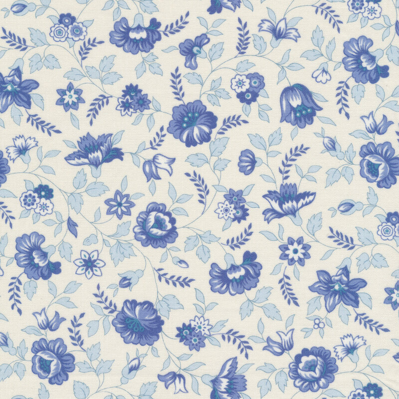 Blueberry Delight 3031-11 by Bunny Hill Designs for Moda Fabrics ...