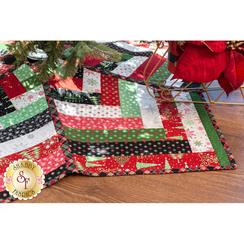 Christmas Night Tree Skirt Kit