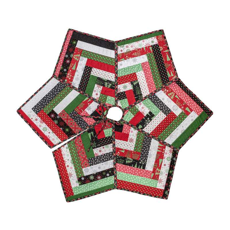 Christmas Night Tree Skirt Kit