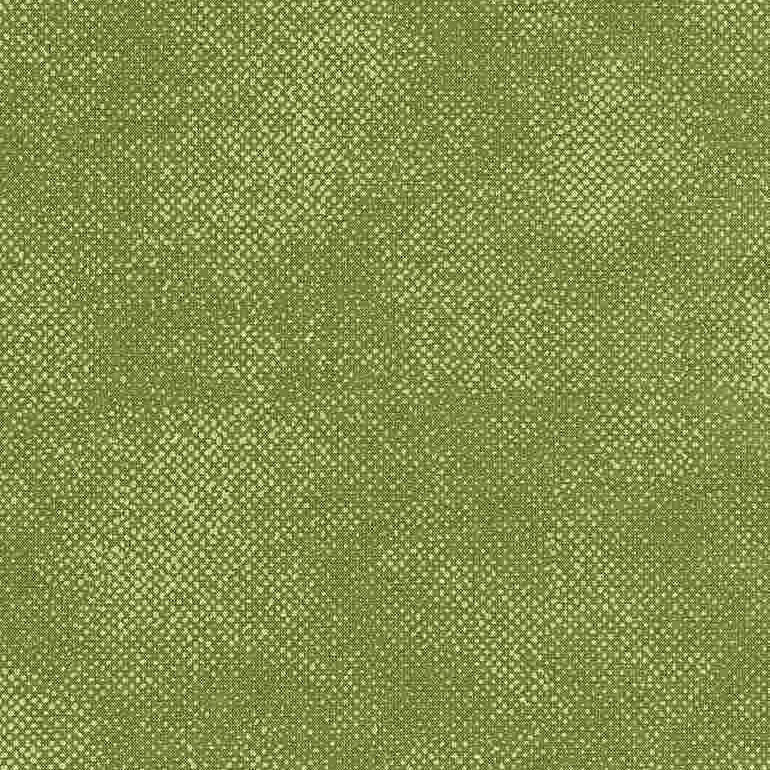 fabric featuring tonal screen printed green basics