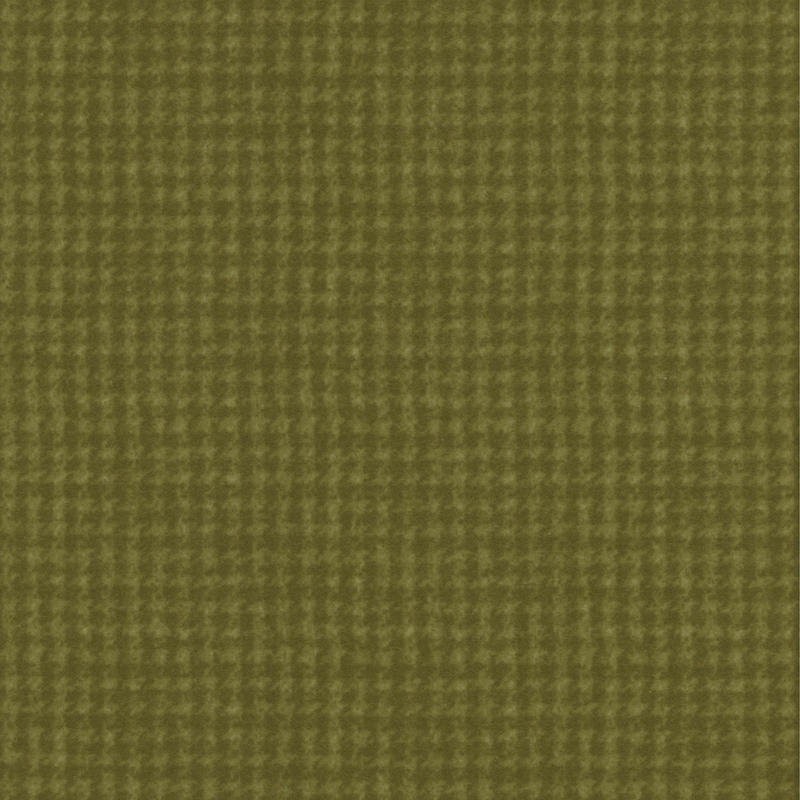 green houndstooth flannel fabric