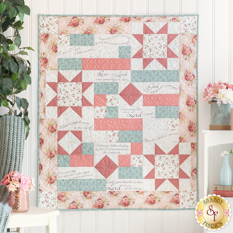 Comfort of Psalms Quilt Kit Birds of a Feather Shabby Fabrics