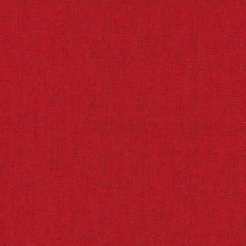 This fabric features a bright and bold red fabric with linen texture.